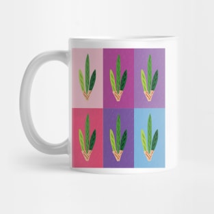 Lulav - Warm Pastels Pop Art Grid Mug